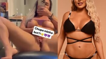 Deolane Bezerra se masturbando em vídeo