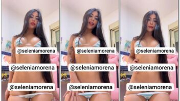 Selenia Morena exibindo sua peludinha no Privacy do OnlyFans
