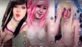 Bunnii Cult arrasando com sua trend no TikTok, toda estilosa e sexy