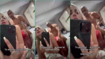 Andressa Urach, uma famosa, foi vista desfrutando momentos íntimos com um homem negro