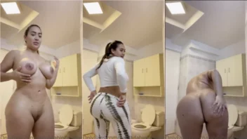 Usuária Nataly Ordonez faz strip e seduz de forma sensual em sua conta no OnlyFans