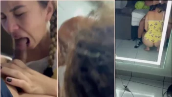 Ele gravou um vídeo da Nega do Café fudendo gostoso oral