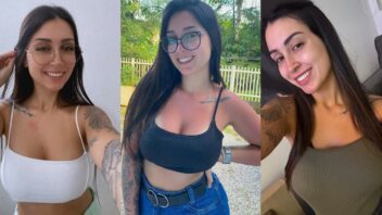 Tati Formento se divertindo à beça, se exibindo e aproveitando com um vibrador!