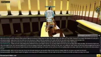 Jogos sexy: um momento picante entre nerds se divertindo no online!