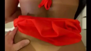 Pretinha paulista em vídeo safadinho