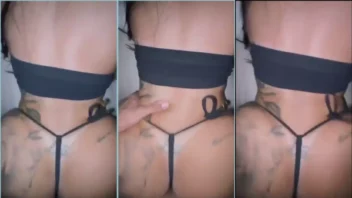Vídeos picantes da Mc Mirella se jogando com o Dynho Alves