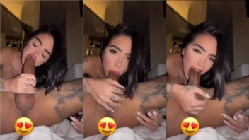 A Mirela do pornô deu uma chupada no Dynho