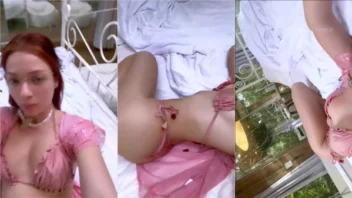 Cibelly Ferreira, a ruivinha com peitos espetaculares, arrasando em um vídeo irresistível!