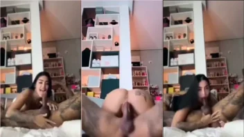 Caiunet, a rapper do funk, se jogando com muita ousadia e mostrando toda a sua sensualidade