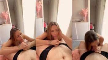Rafaela Nery na pegada quente com a chupeteira na ação!