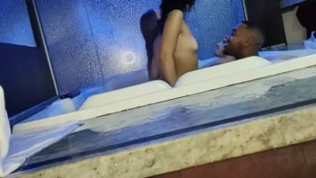 Casal novinho pegando fogo na paixão!