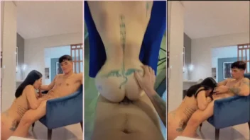 Fez um sexo delícia com a bunda