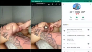 Mariele Sampaio viralizou na internet com um vídeo que mostra ela recebendo uma dedada