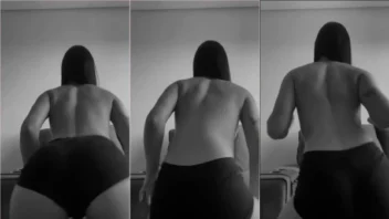 Sabrina Takeushi curtindo e rebolando de um jeito bem saboroso