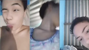 Transmissão ao vivo com uma morena ousada, toda à mostra!