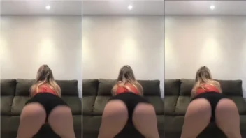 Vídeo da Giovanna Talamini com o bundão lá em cima